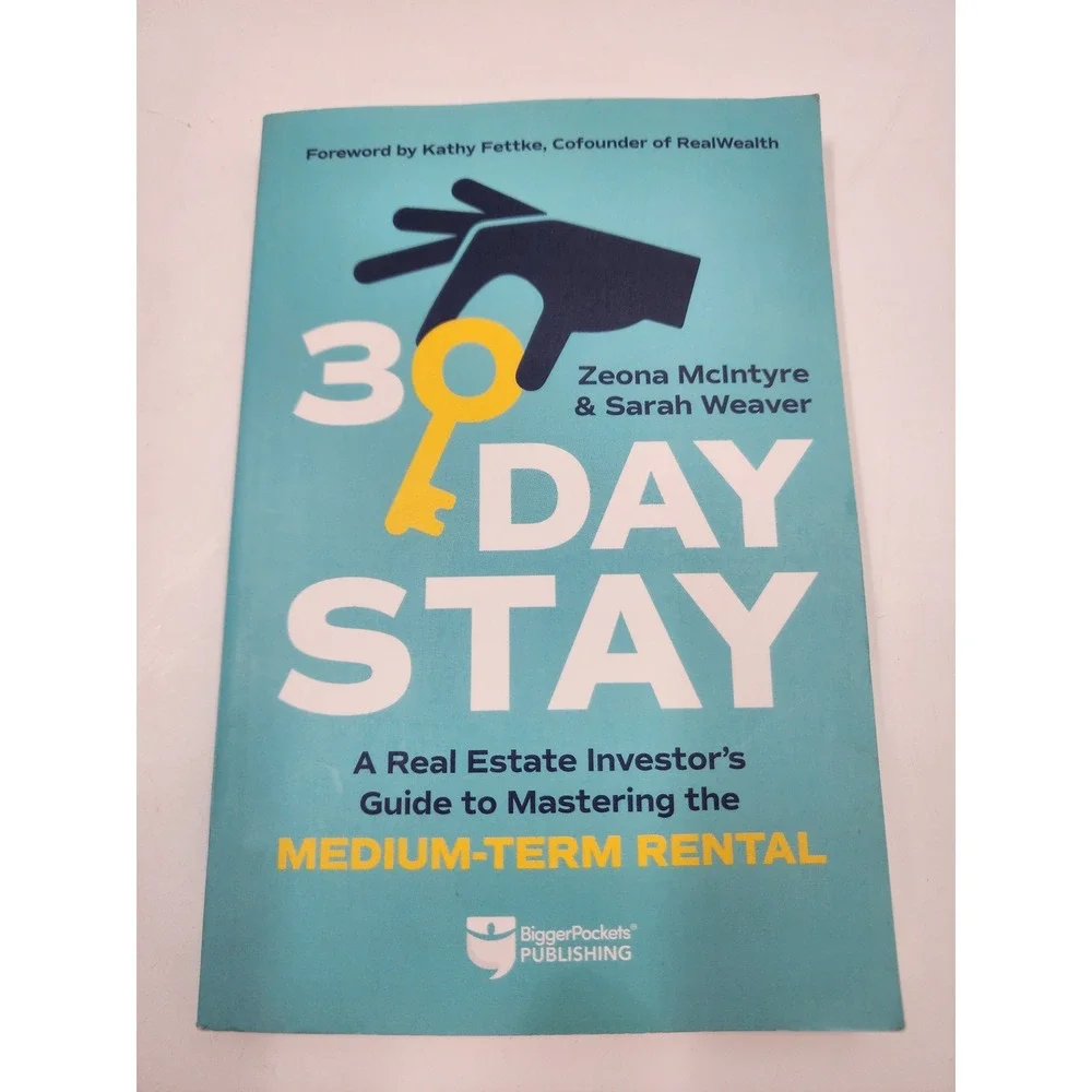 30-Day Stay Real Estate Investor Guide Medium-Term Rental McIntyre Weaver Book